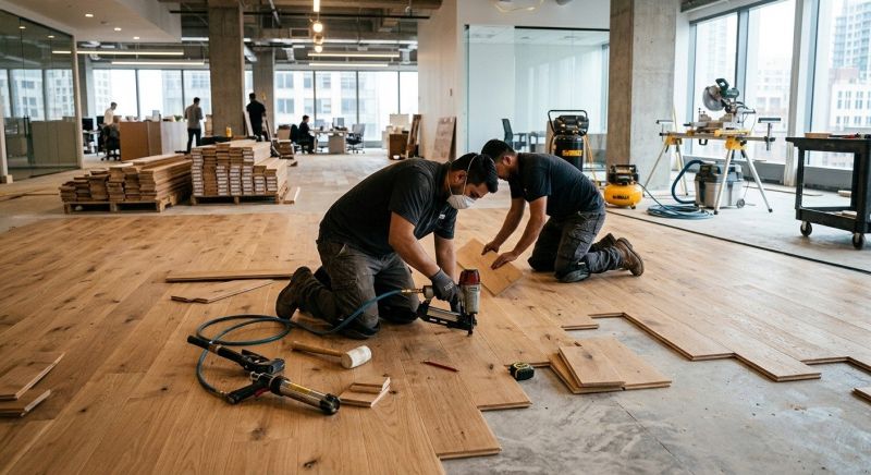 Commercial Hardwood Service in Foxboro, MA
