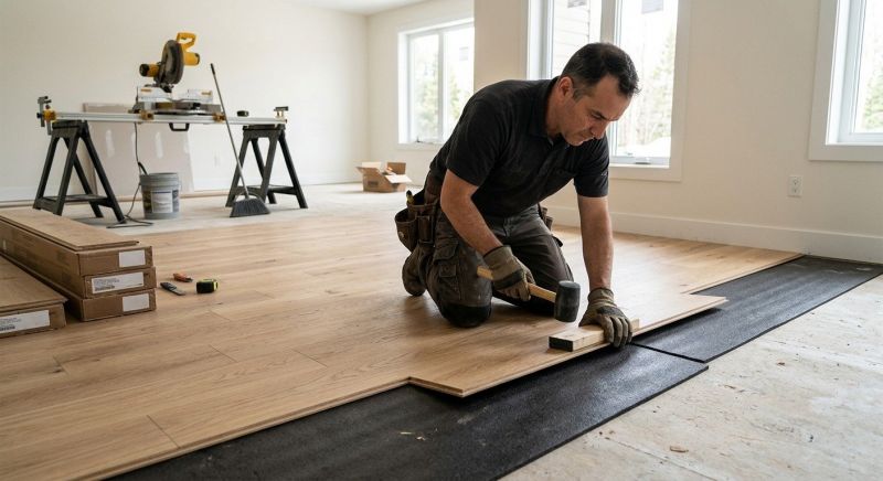 Engineered Wood Installation in Mansfield, MA