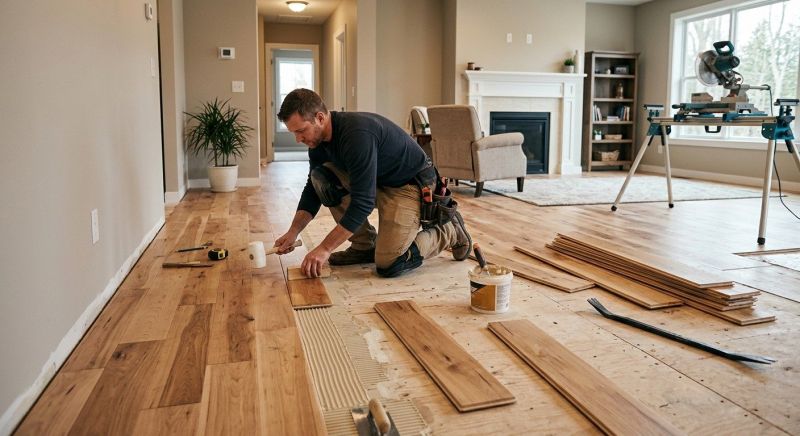 Engineered Wood Installation in Mansfield, MA