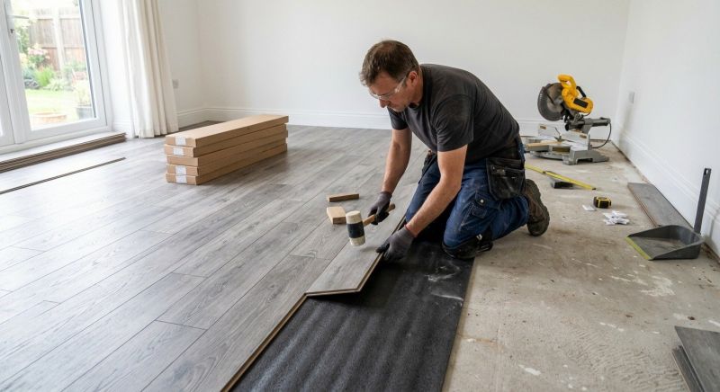 Laminate Floor Installation in Cranston, RI
