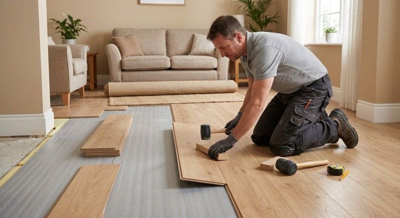 Laminate Floor Installation in Pawtucket, RI