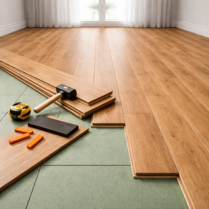 Laminate Floor Remodeling in Mansfield, MA