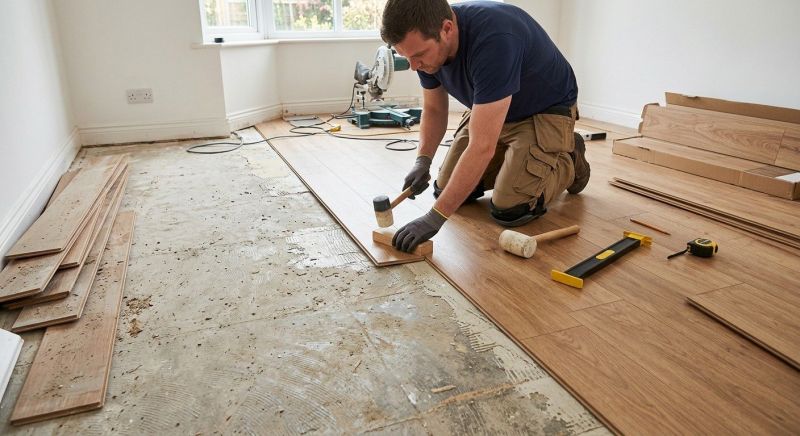 Laminate Floor Replacement in Charlestown, MA