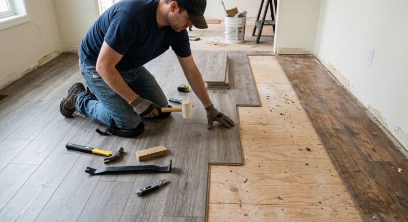 Laminate Floor Replacement in East Walpole, MA