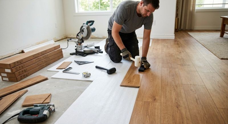 Laminate Floor Replacement in Halifax, MA