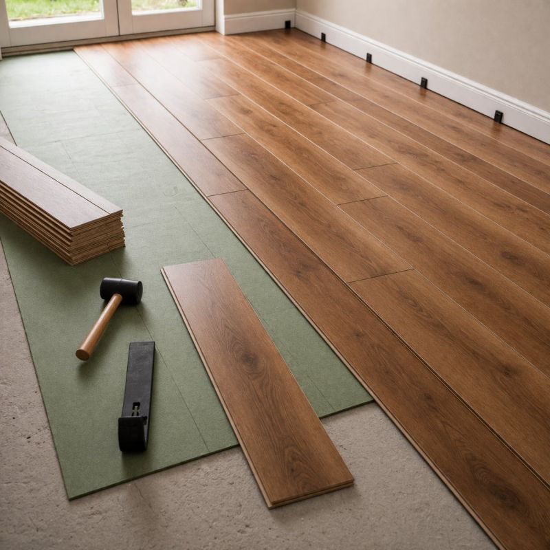 Laminate Floor Replacement in Hanson, MA