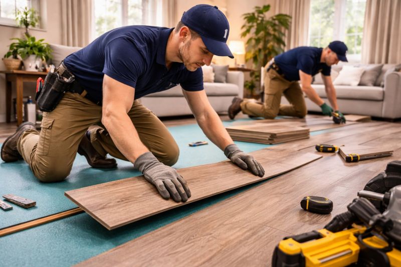 Laminate Floor Replacement in Oakland, RI