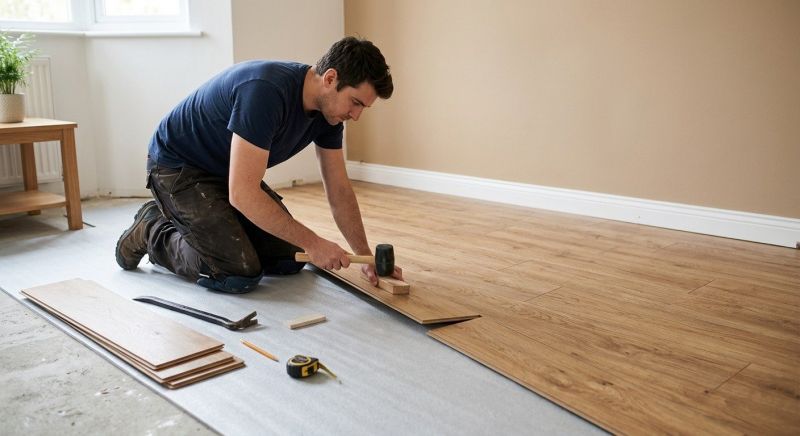 Laminate Floor Replacement in Warwick, RI