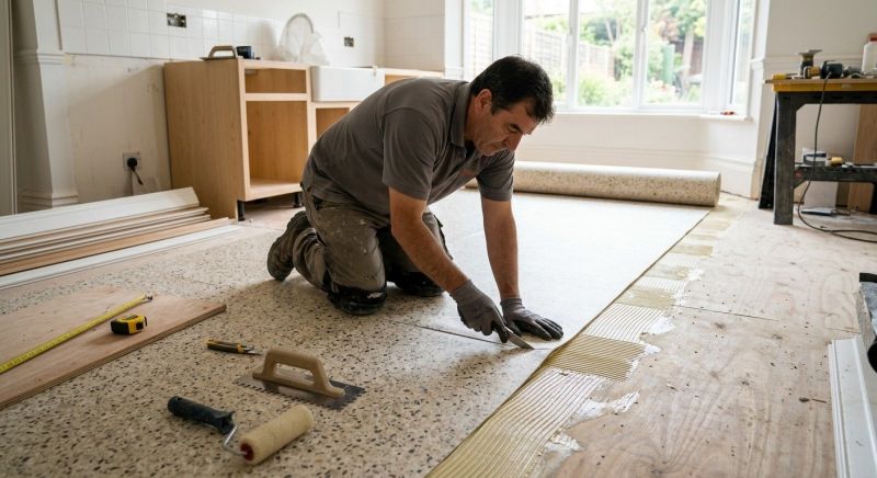 Linoleum Floor Installation in Attleboro, MA