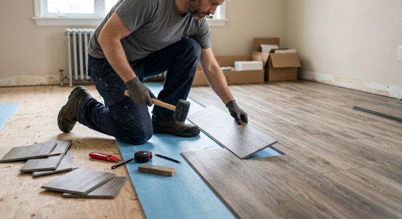 Linoleum Floor Installation in Millis, MA