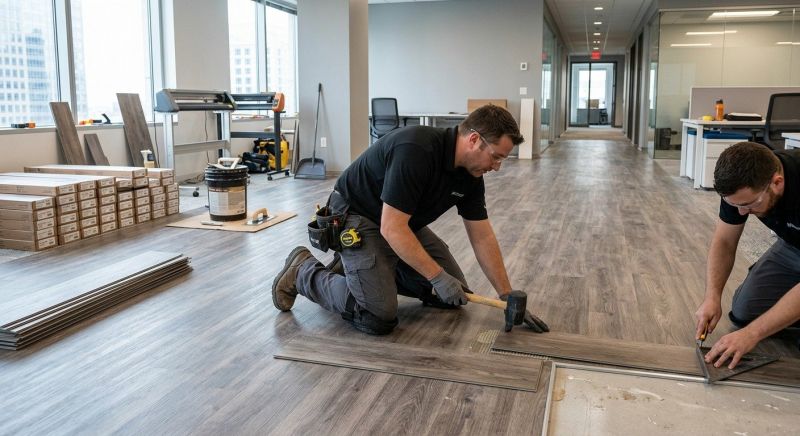 Linoleum Floor Installation in Norfolk, MA