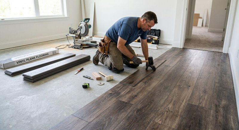 Linoleum Floor Installation in Seekonk, MA