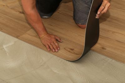 Sheet Linoleum Installation in Avon, MA