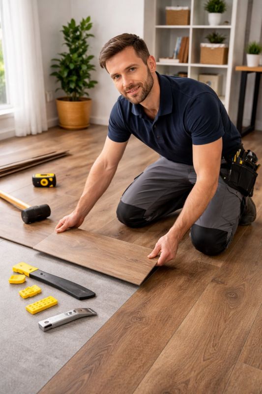 Vinyl Flooring Installation in Abington, MA