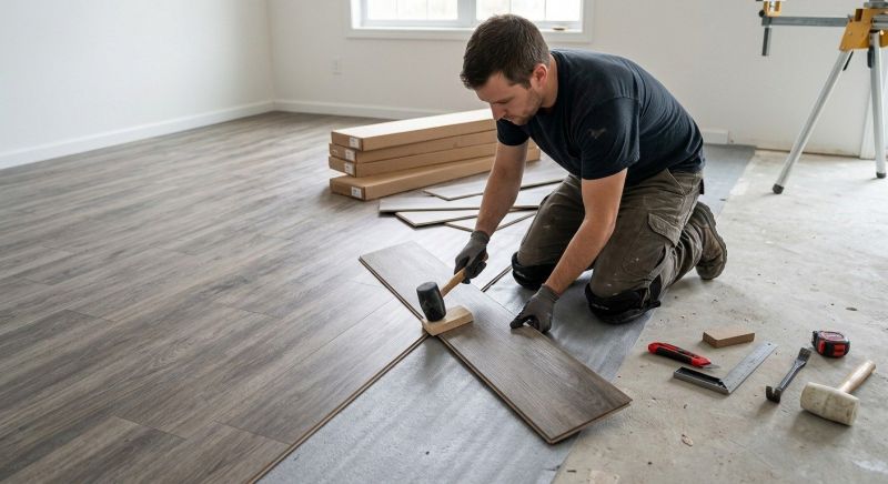 Vinyl Flooring Installation in Bellingham, MA