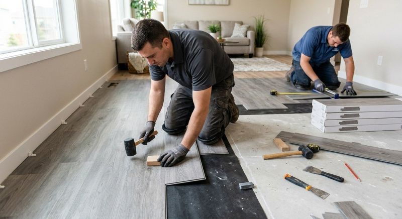 Vinyl Flooring Installation in Holliston, MA