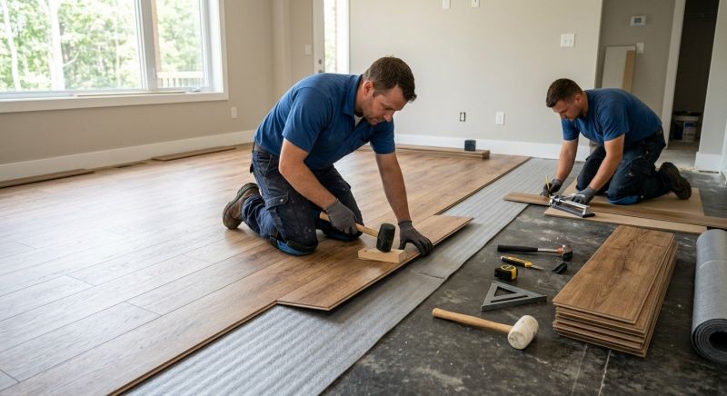 Vinyl Flooring Installation in Rehoboth, MA